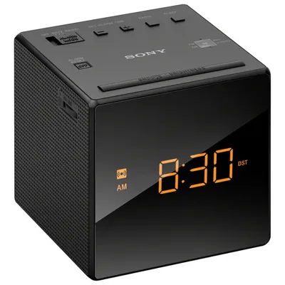 Sony Alarm Clock Radio (ICFC1/BUC) - Black