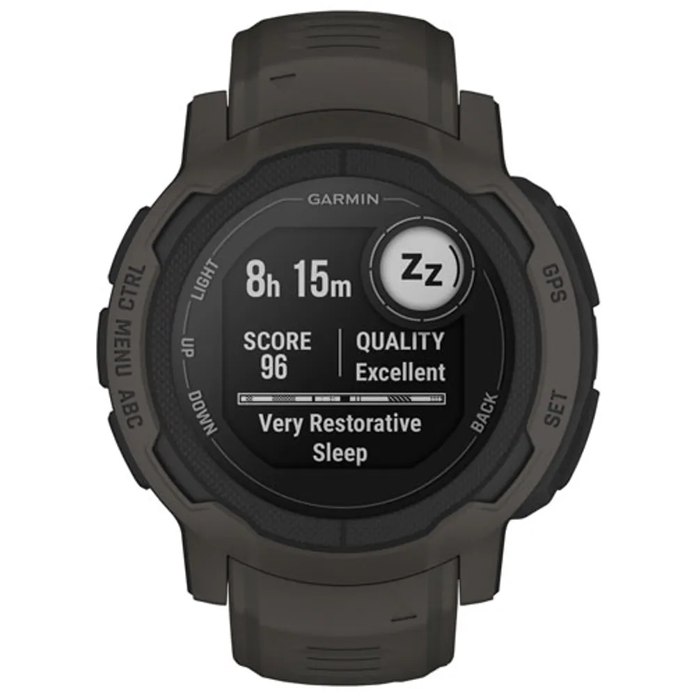 Garmin Instinct 2 45mm GPS Watch with Heart Rate Monitor - Graphite