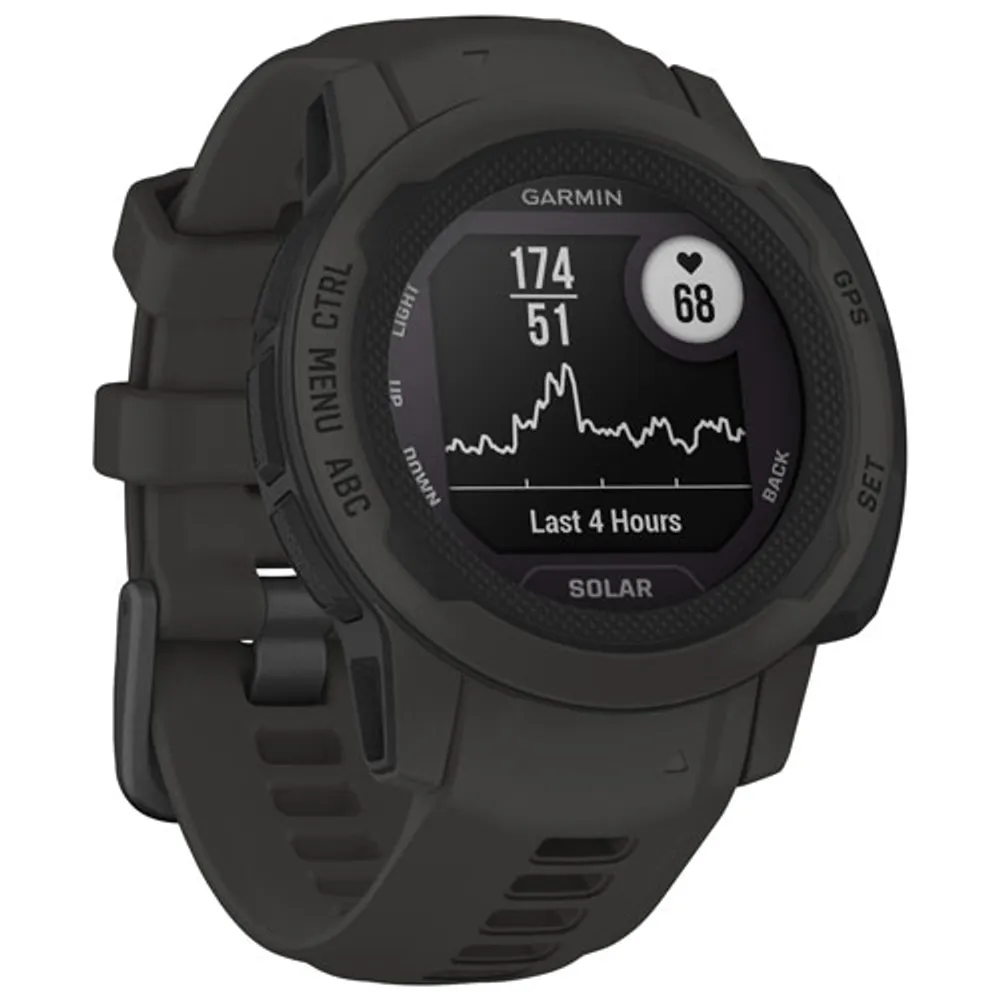 Garmin Instinct 2S Solar 40mm GPS Watch with Heart Rate Monitor