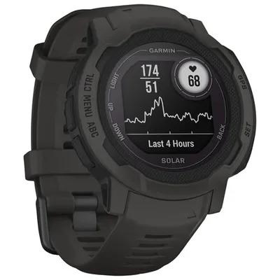 Garmin Instinct 2 Solar 45mm GPS Watch with Heart Rate Monitor
