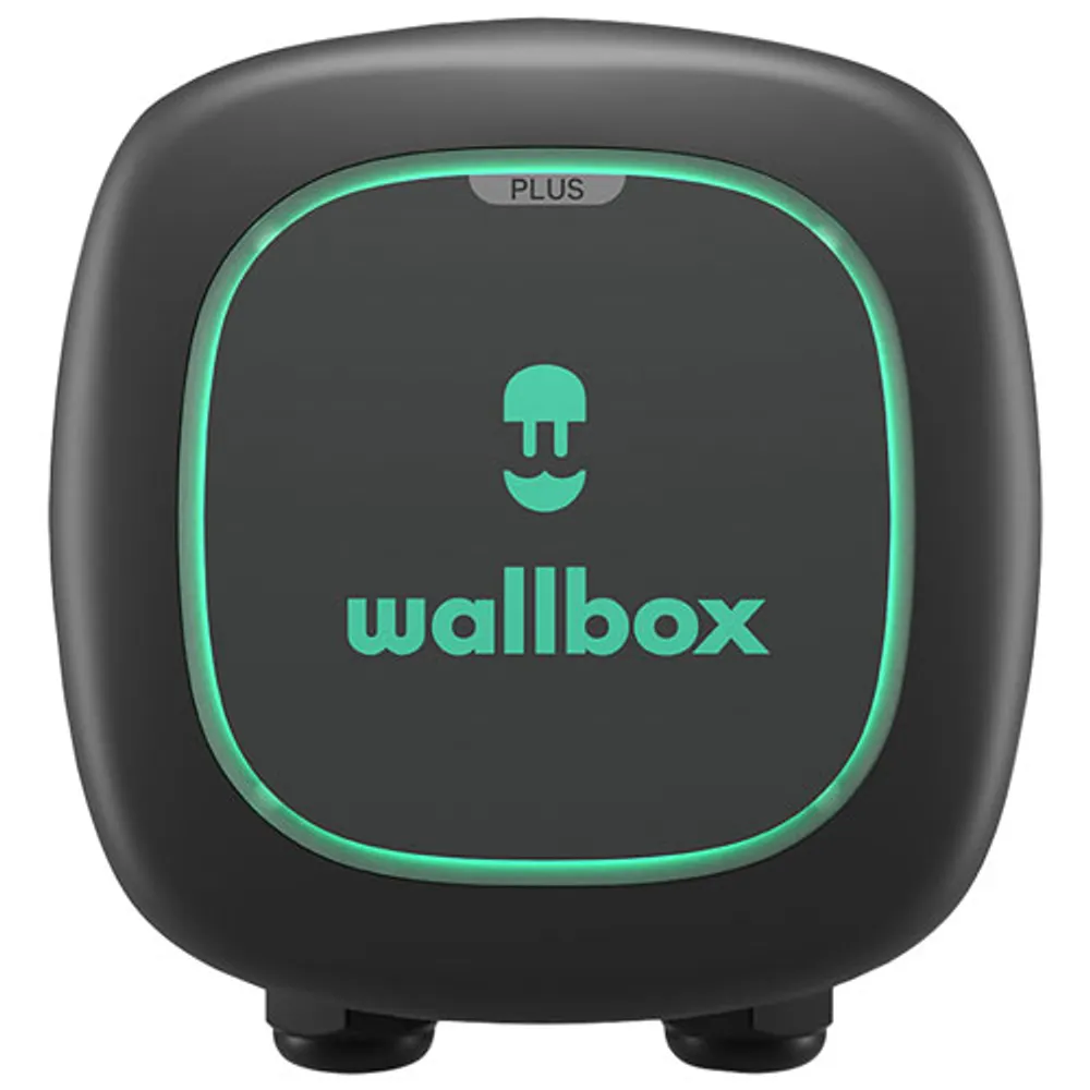 Wallbox Pulsar Plus Level 2 Smart Electric Vehicle Charging Station (J1772 / 40A / Wi-Fi / 25ft.)