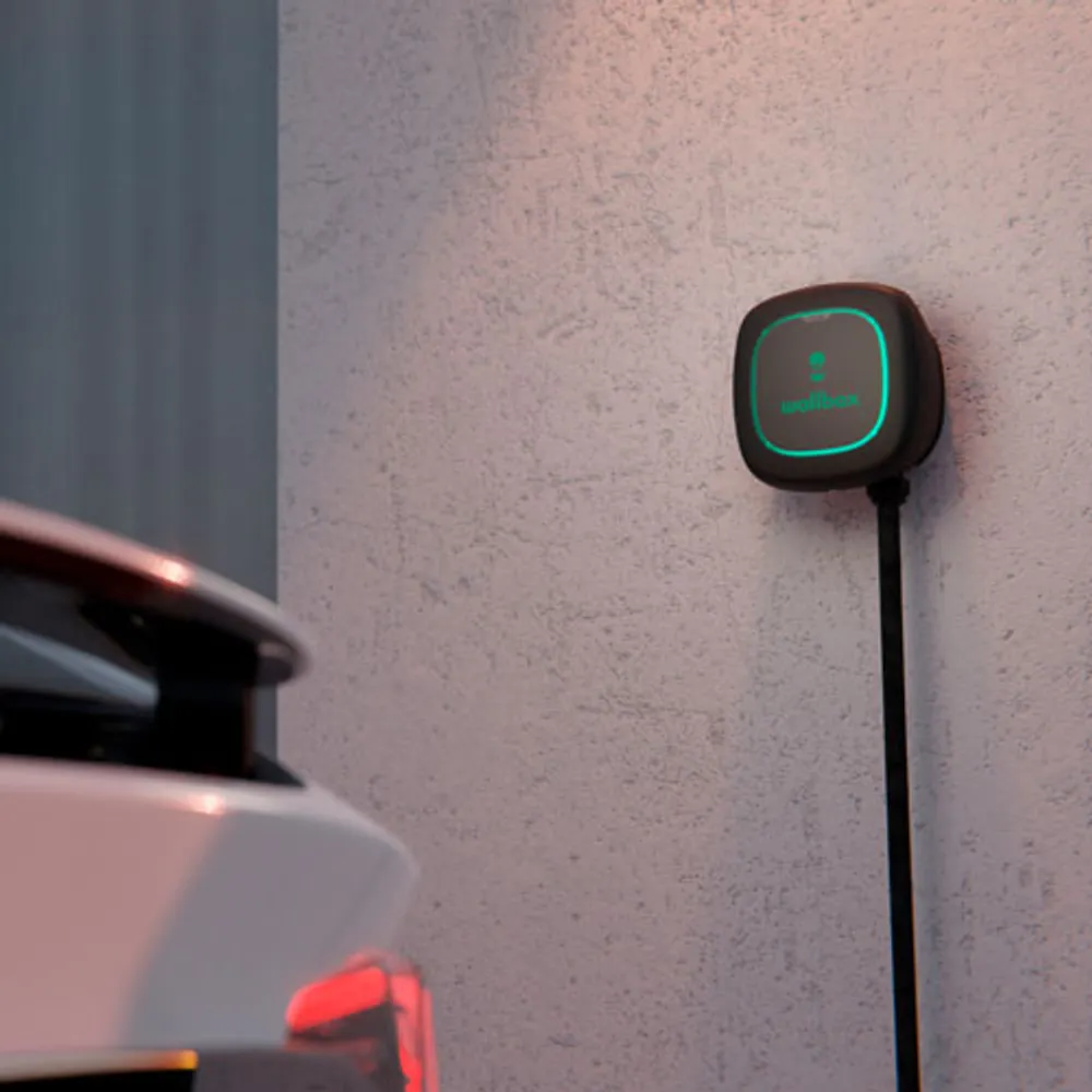 Wallbox Pulsar Plus Level 2 Smart Electric Vehicle Charging Station (J1772 / 40A / Wi-Fi / 25ft.)