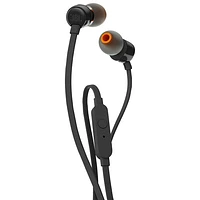 JBL T110 In-Ear Sound Isolating Headphones - Black