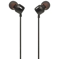 JBL T110 In-Ear Sound Isolating Headphones - Black