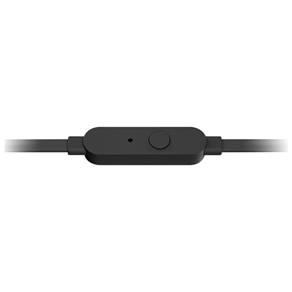 JBL T110 In-Ear Sound Isolating Headphones - Black