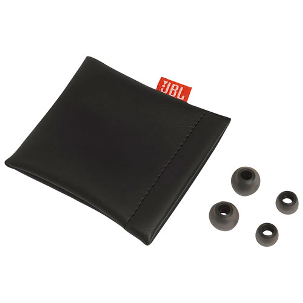 JBL T110 In-Ear Sound Isolating Headphones - Black
