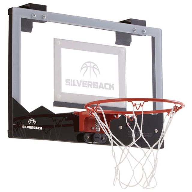 SKLZ Pro Mini Portable Basketball System Hoop with Adjustable Height 3.5 to  7 Ft., Includes 7 In. Mini Ball
