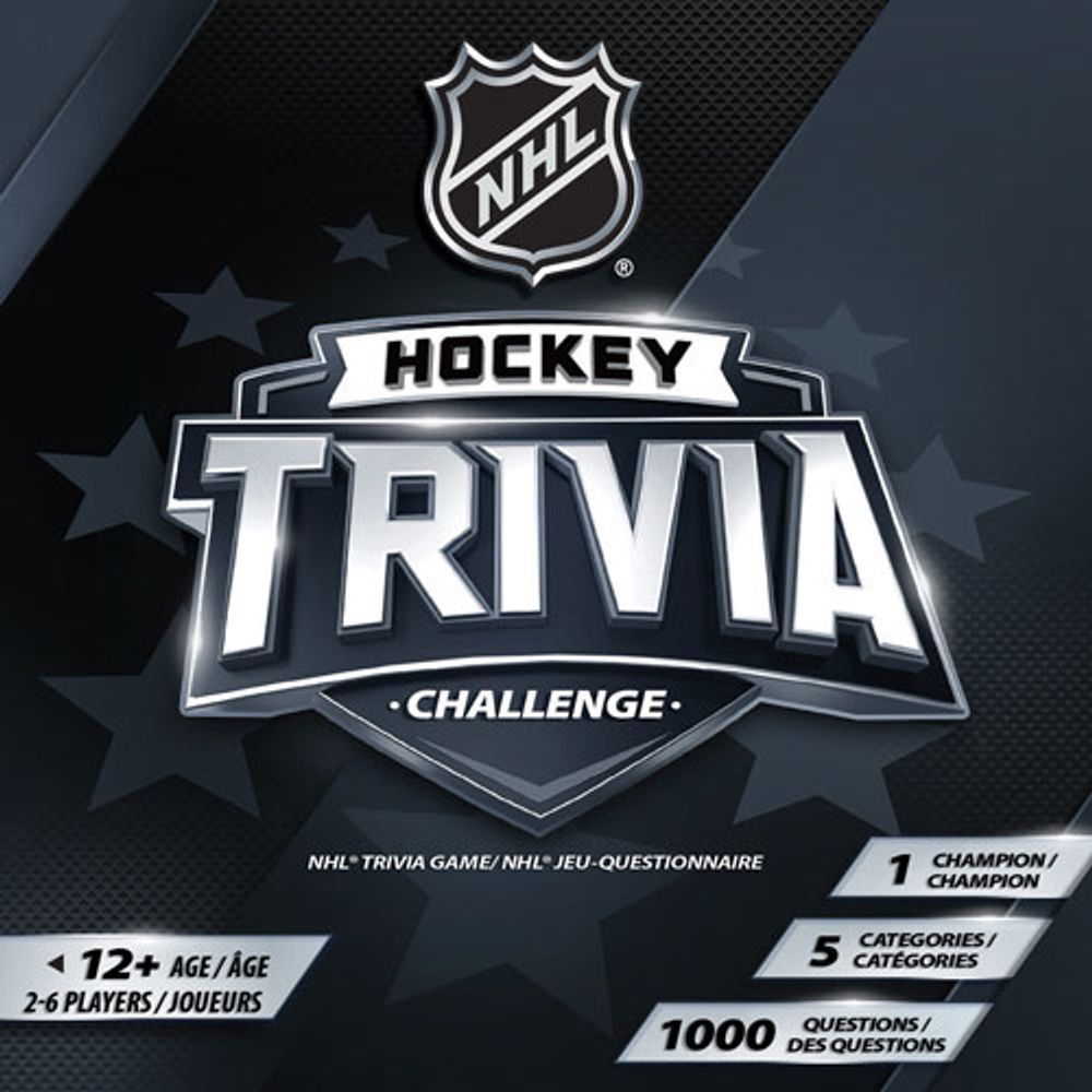 NHL Hockey Trivia Challenge Card Game