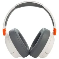 JBL Junior 460NC Over-Ear Noise Cancelling Bluetooth Kids Headphones - White