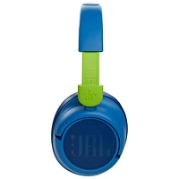 Casque d'écoute Bluetooth à suppression du bruit pour enfants Junior 460NC de JBL - Bleu