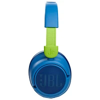 Casque d'écoute Bluetooth à suppression du bruit pour enfants Junior 460NC de JBL - Bleu
