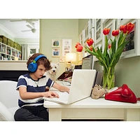Casque d'écoute Bluetooth à suppression du bruit pour enfants Junior 460NC de JBL - Bleu