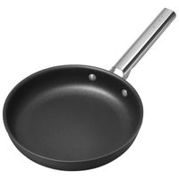 Smeg 9.5" Aluminum Frying Pan - Matte Black