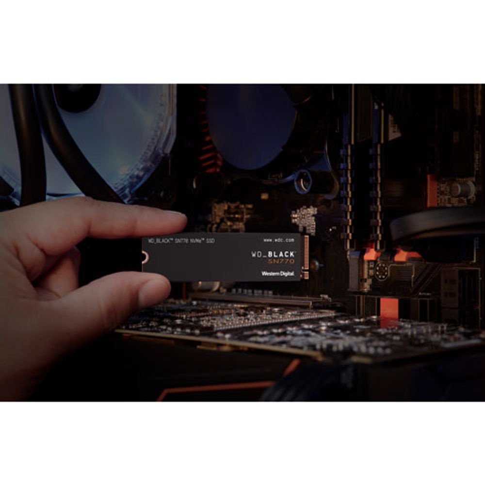 WD_BLACK SN770 500GB NVMe PCI-e Internal Solid State Drive (WDBBDL5000ANC-WRSN)