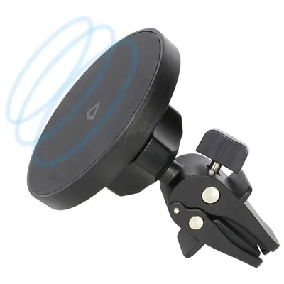 LBT Mag Stream Auto 15W Wireless Car Charger with Mount - Black | Square One