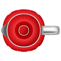 Bouilloire électrique miniature de la gamme Années 50 de Smeg - 0,8 l - Rouge
