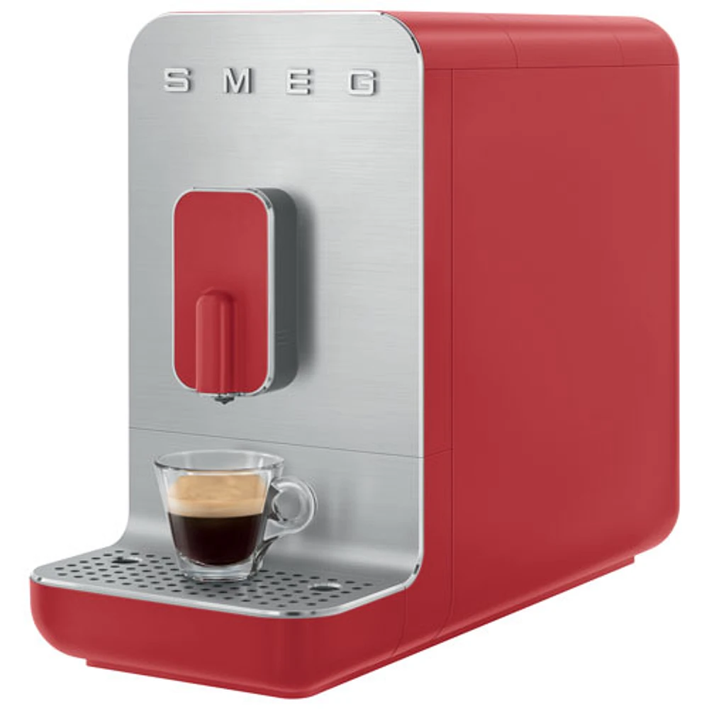 Smeg Automatic Espresso Machine - Matte Red