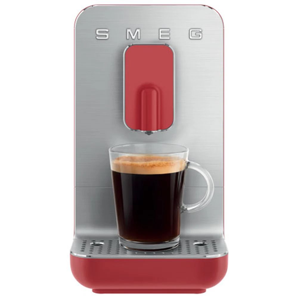 Smeg Automatic Espresso Machine - Matte Red