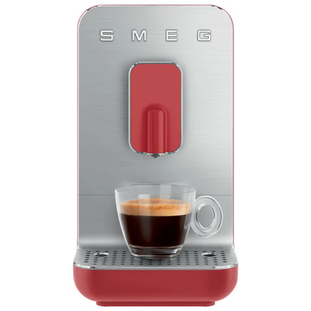 Smeg Automatic Espresso Machine - Matte Red