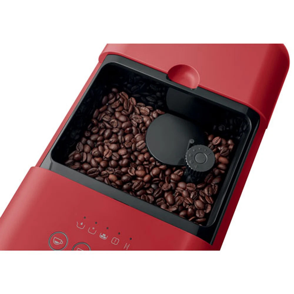 Smeg Automatic Espresso Machine - Matte Red
