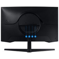 Samsung Odyssey G5 27" QHD 165Hz 1ms GTG Curved VA LCD FreeSync Gaming Monitor (LS27AG550ENXZA) - Black