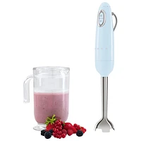 Smeg 50's Style 1.4L 350-Watt Immersion Blender Set - Pastel Blue