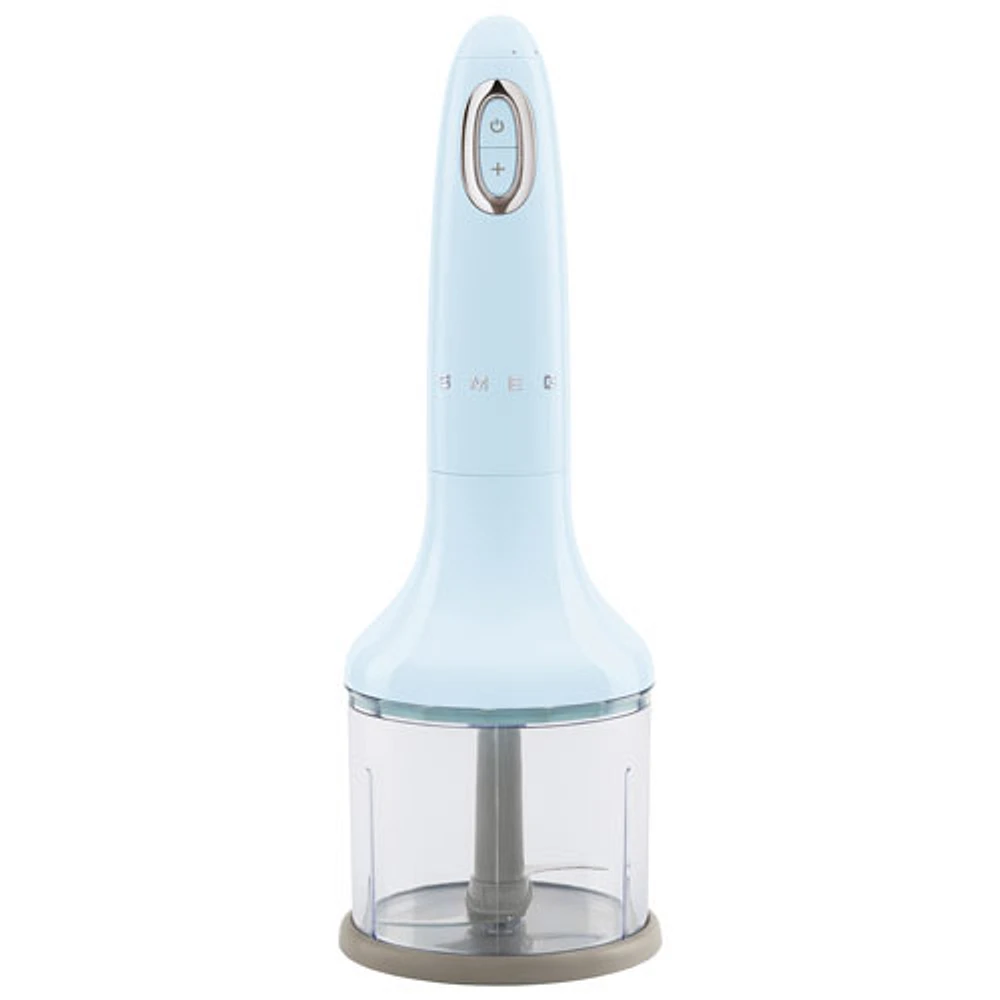 Smeg 50's Style 1.4L 350-Watt Immersion Blender Set - Pastel Blue