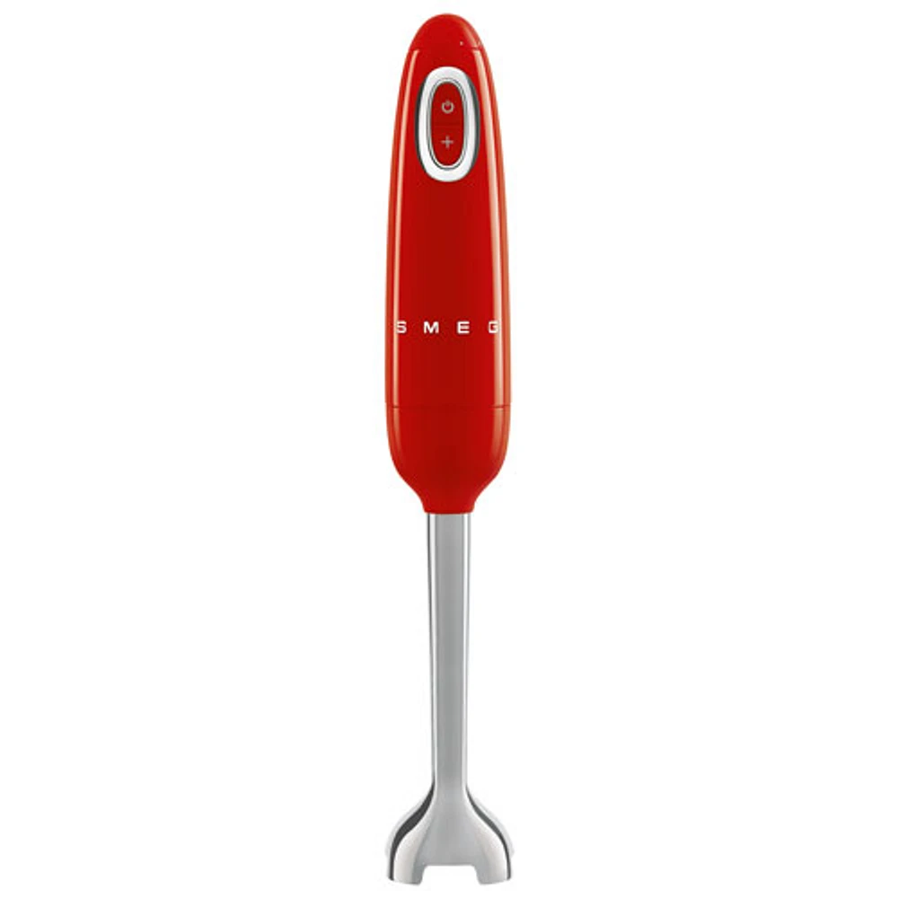 Smeg 50's Style 350-Watt Immersion Blender - Red