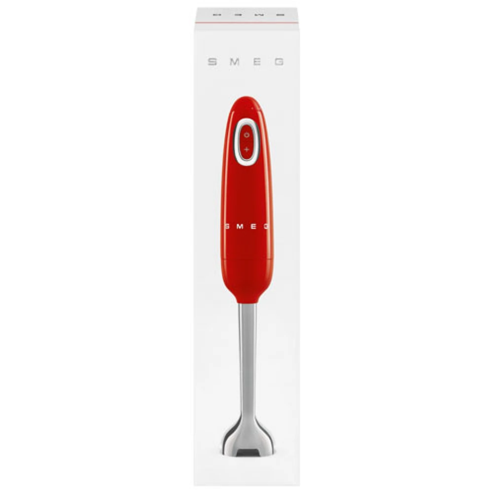 Smeg 50's Style 350-Watt Immersion Blender - Red