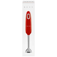 Smeg 50's Style 350-Watt Immersion Blender - Red