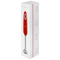 Smeg 50's Style 350-Watt Immersion Blender - Red
