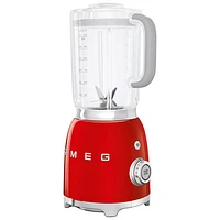 Mélangeur de comptoir de 1,4 l et 600 W de la gamme Années 50 de Smeg - Rouge