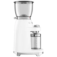 Smeg 50's Style Burr Coffee Grinder - White