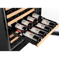 Hisense 54-Bottle Freestanding Wine Cellar (HWS54029SS) - Stainless Steel