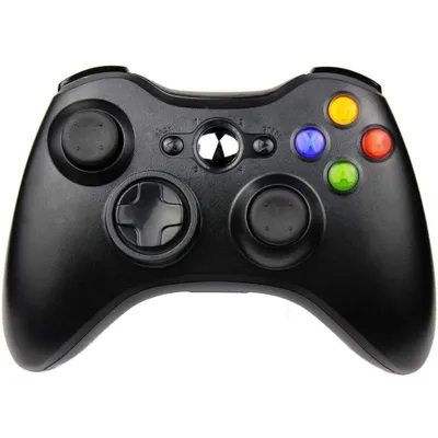 Wireless Controller for XBox ,2.4GHZ Game Controller Gamepad Black