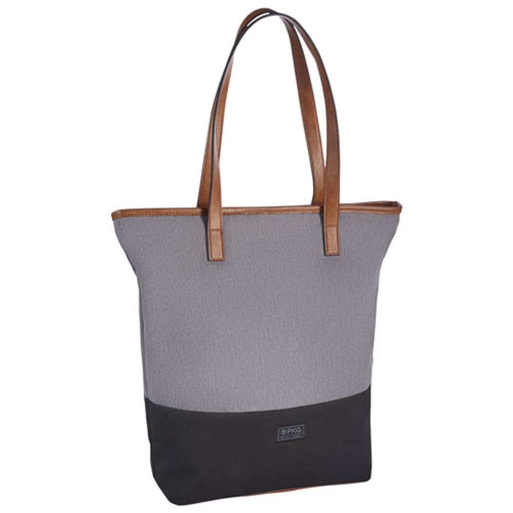 PKG Hazelton 20L Polyester Tote Bag - Light Grey/Black