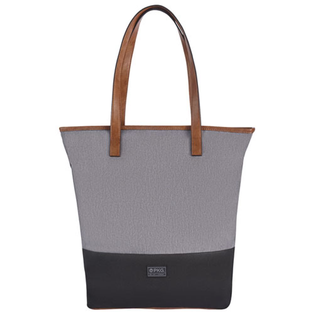 PKG Hazelton 20L Polyester Tote Bag - Light Grey/Black