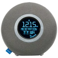 HoMedics Deep Sleep Sound Alarm Clock - Grey