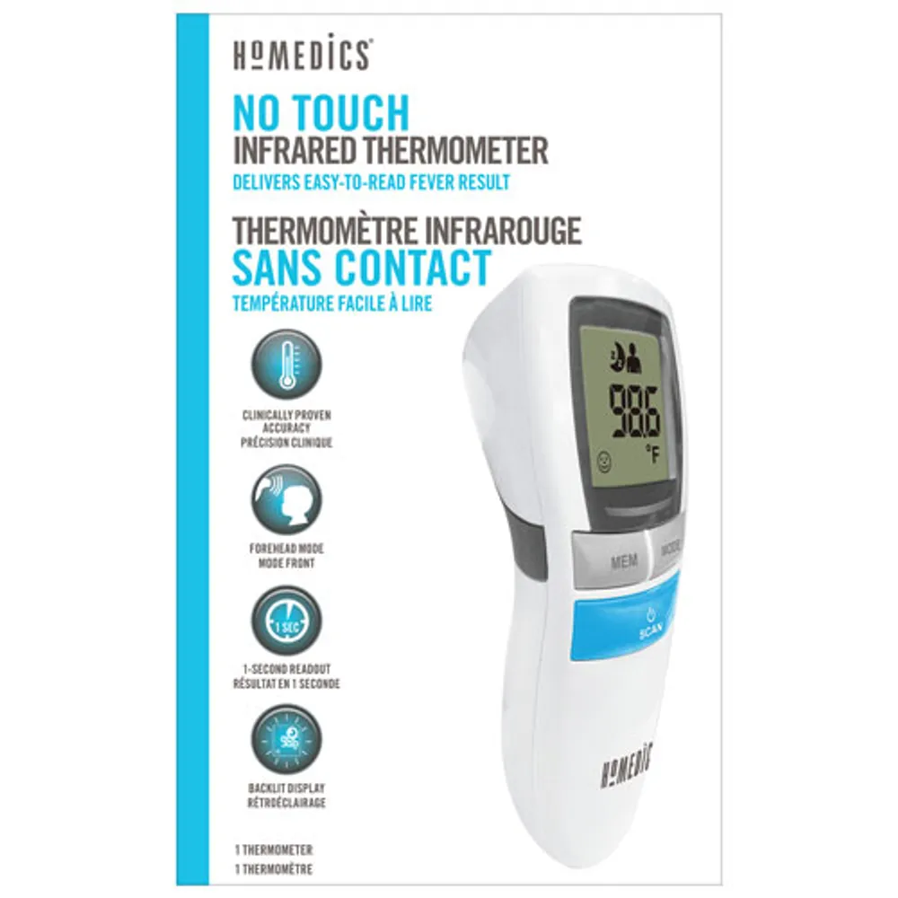 Thermomètre infrarouge sans contact de HoMedics