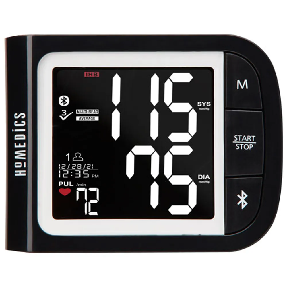 HoMedics Premium Bluetooth Wrist Blood Pressure Monitor (BPW-930BT)