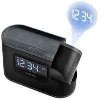HoMedics SoundSpa Recharged Projection Alarm Clock with Temperature Sensor (SS-5080)