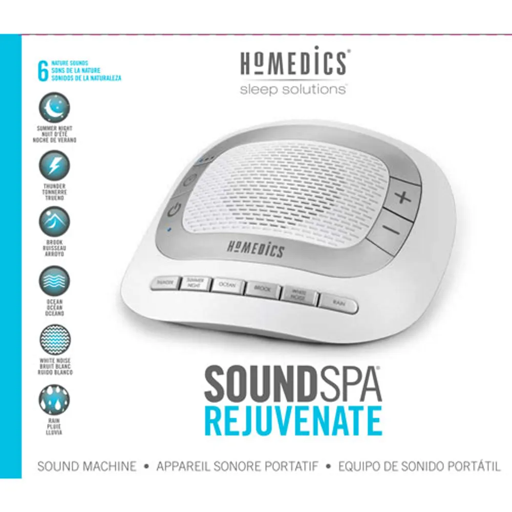 HoMedics SoundSpa Rejuvenate Sound Machine (SS-2025)