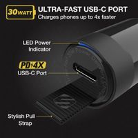 Scosche PowerVolt 30W Power Delivery 3.0 Mini Car Charger - Black