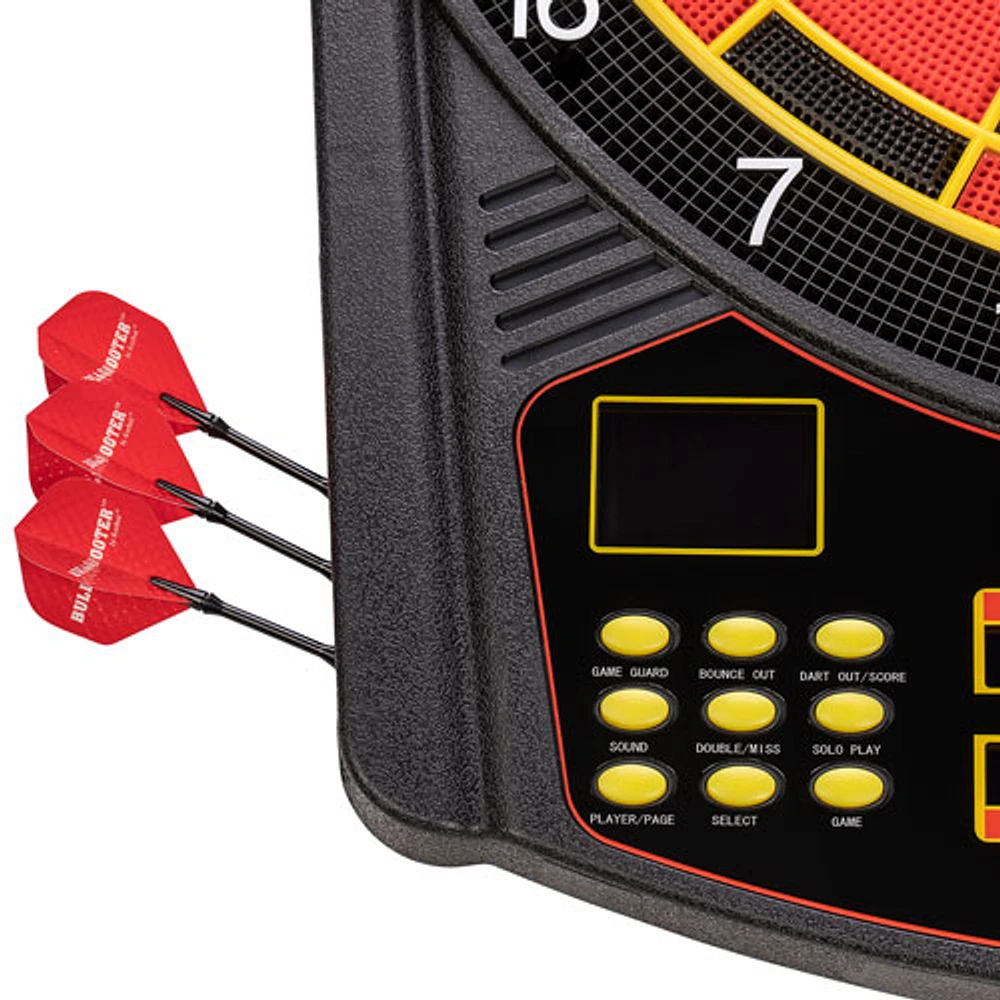 Cible de jeu de fléchettes électronique Cricket Pro 450 d'Arachnid