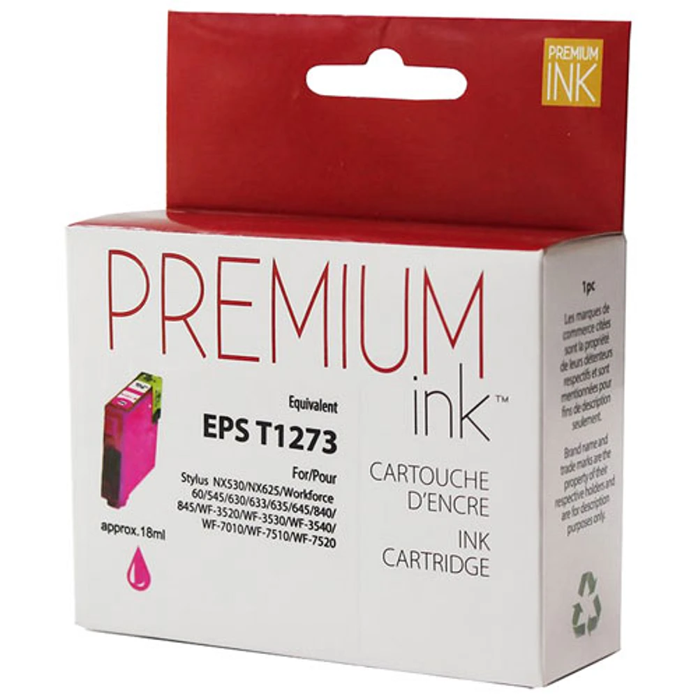 Premium Ink Magenta Ink Cartridge Compatible with Epson (T127320)