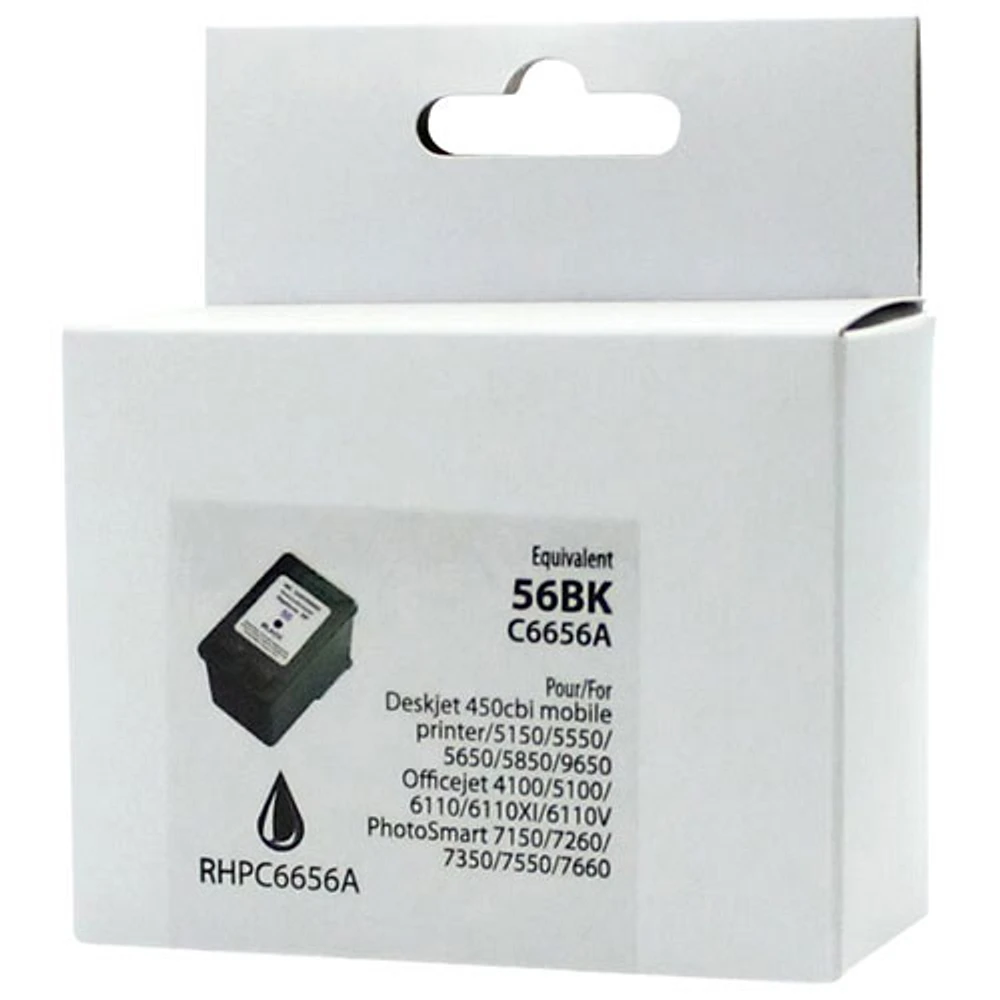 Premium Ink Black Ink Cartridge Compatible with HP (C6656A)