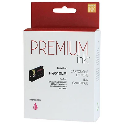 Cartouche d'encre magenta Premium Ink compatible avec HP (CN047AN)