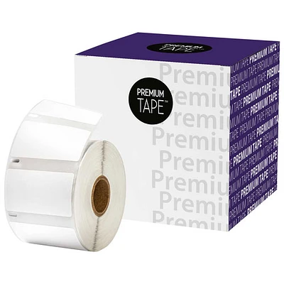 Premium Tape Medium Black-On-White Labels for Dymo 30334