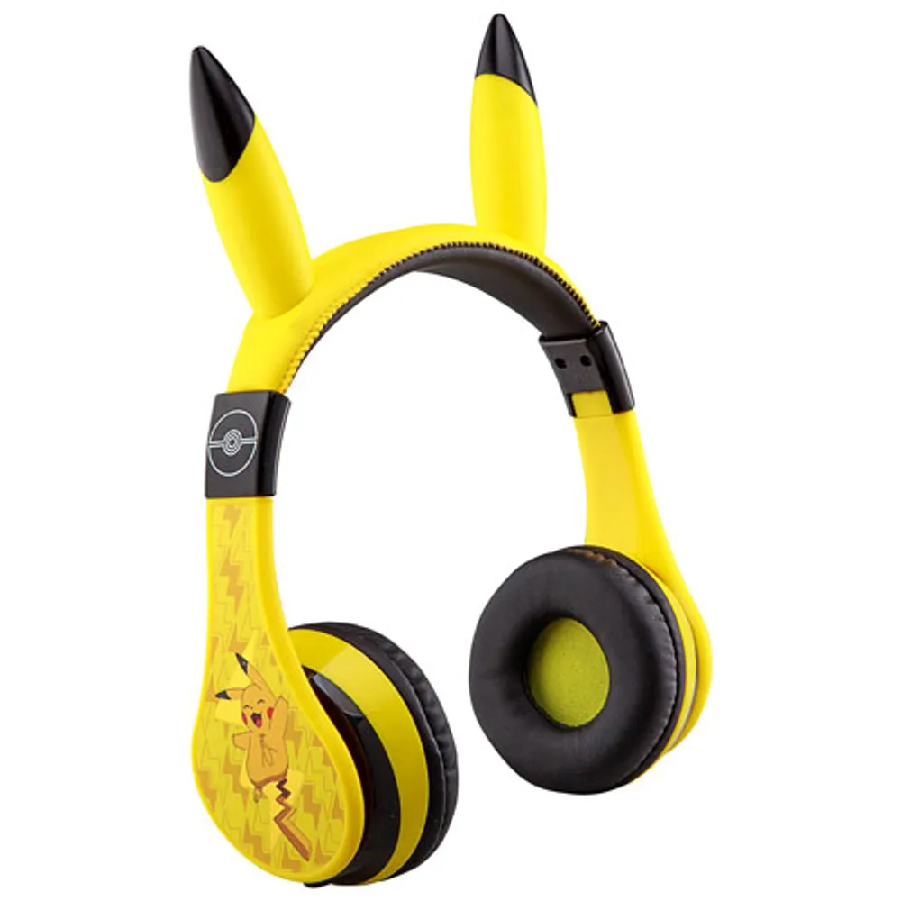 KIDdesigns Noise Cancelling Over-Ear Bluetooth Headphones - Pokemon