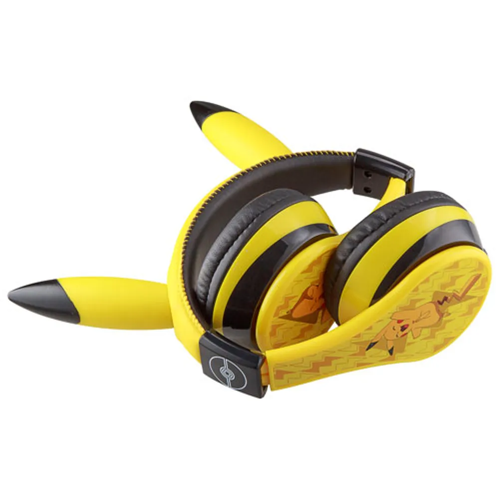 KIDdesigns Noise Cancelling Over-Ear Bluetooth Headphones - Pokemon